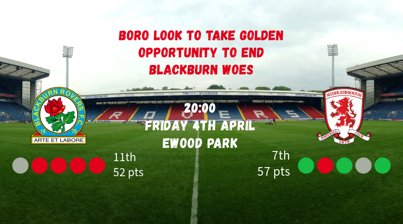 Will Boro boost their play-off hopes tonight against Blackburn?
