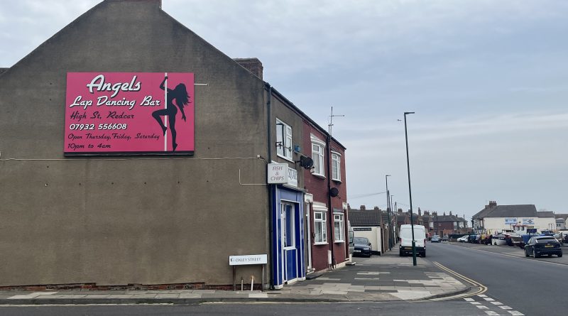 Redcar lap-dancing billboard sparks debate